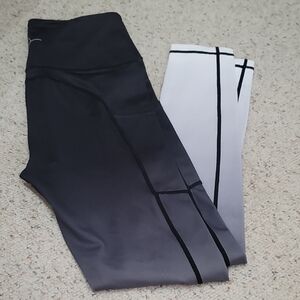 Stylish Black and White Leggings